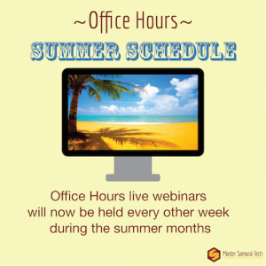 Office Hours Summer smaller